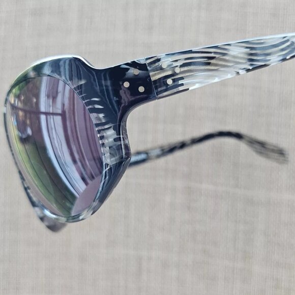 Beausoleil Paris Women Sunglasses Black/Clear S215 441 61[]13 125 Made in France - Picture 4 of 12